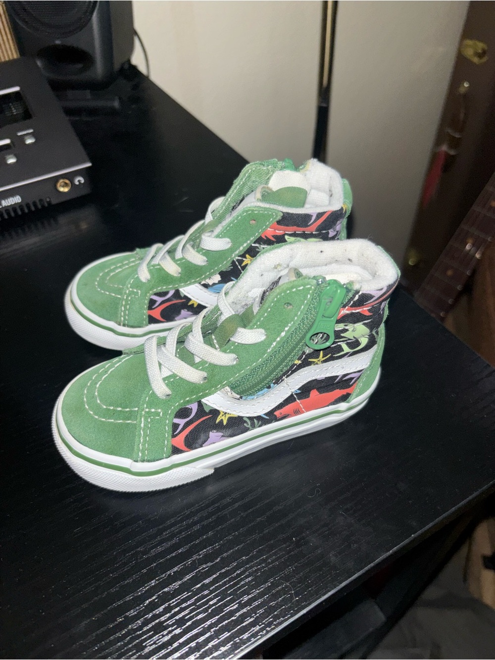 Vans Sk8-Hi Zip Toddler Shoes size 6